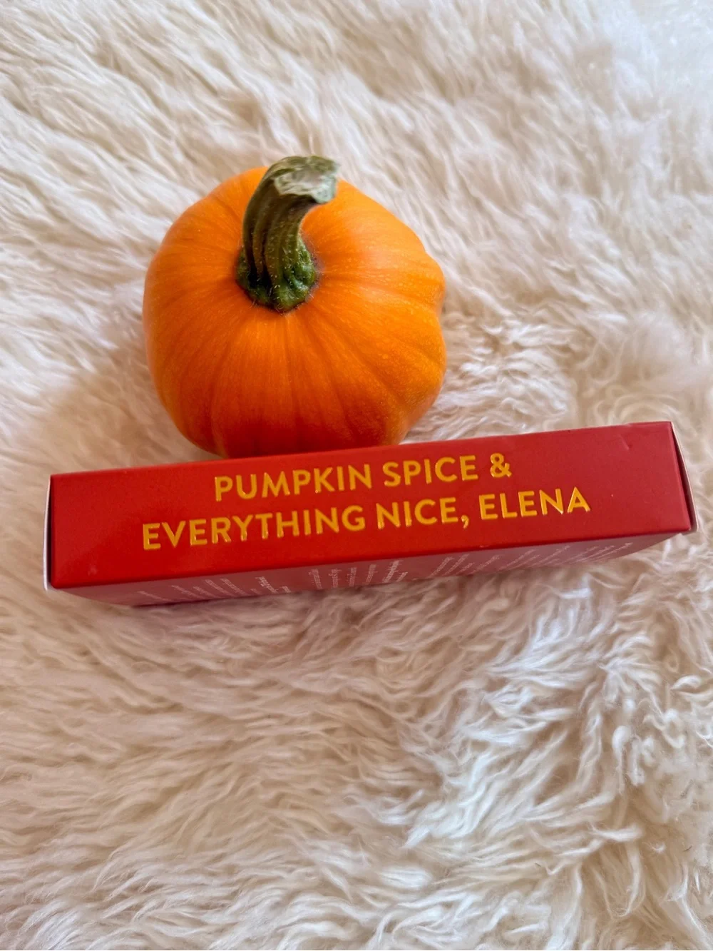 🍁NWT Red Aspen press on Nails - Pumpkin Spice